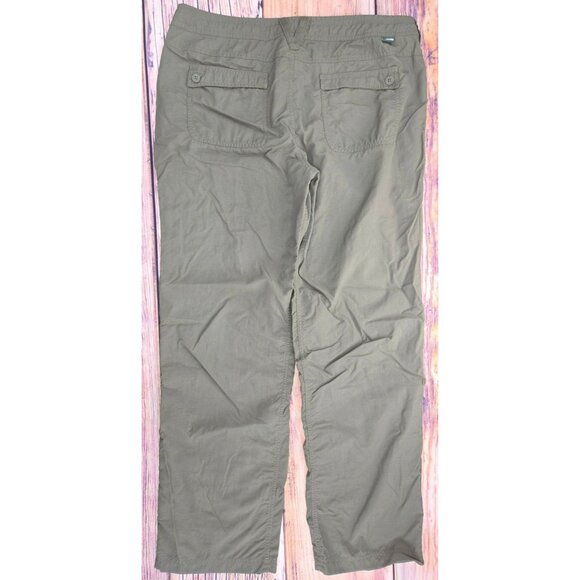 The North Face Womens Hiking Pants Size 14 (34 x 32)‎ Nylon Convertible Capri - Picture 2 of 13